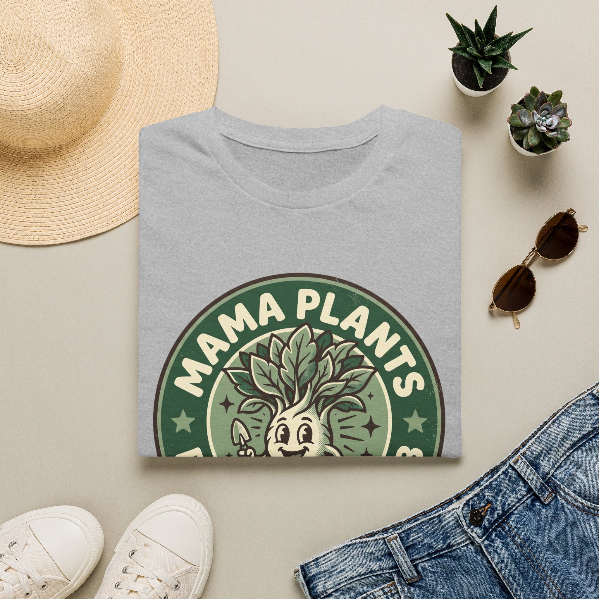 Mama Plants Retro Root Club G1 T-Shirt