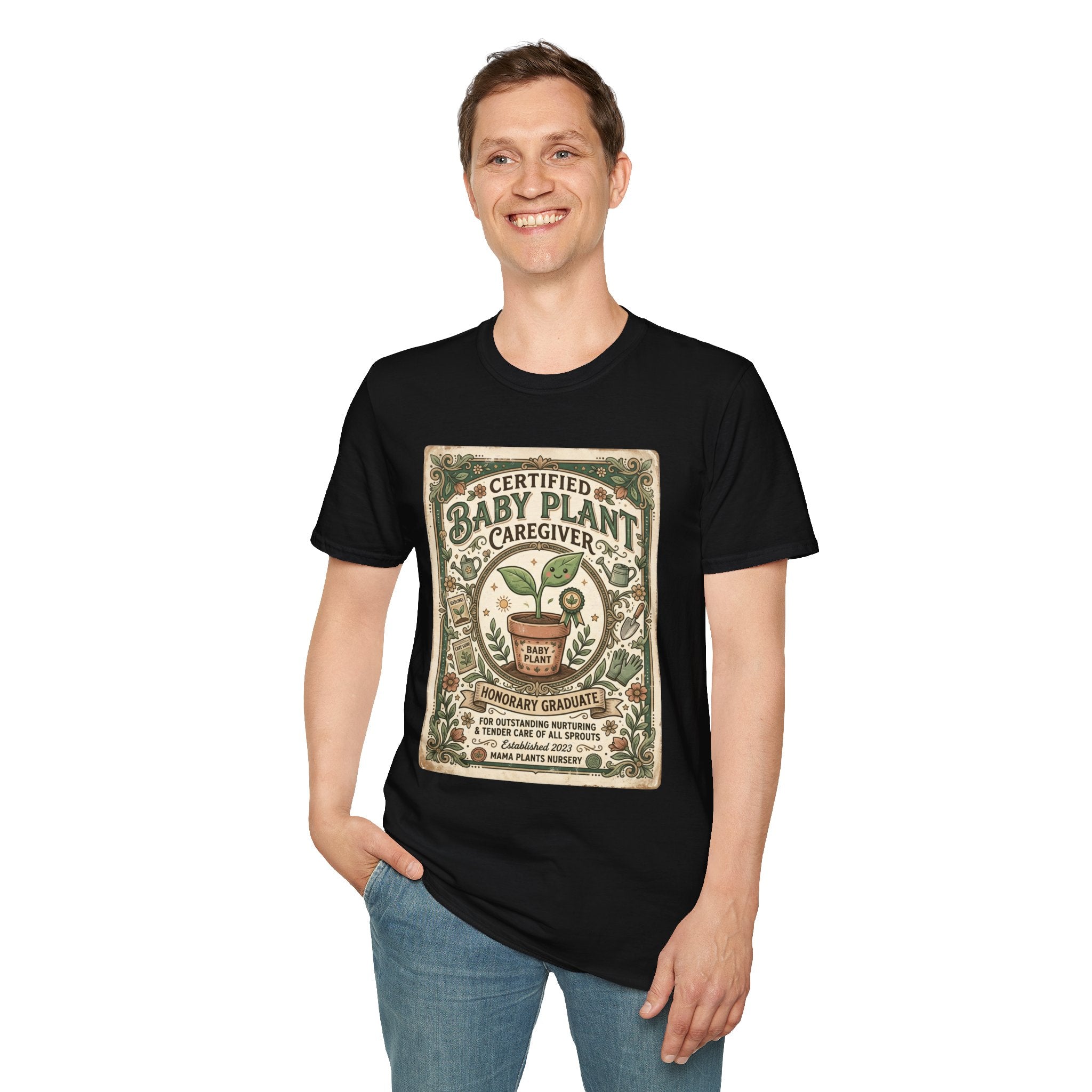 Certified Baby Plant Caregiver G1 T-Shirt