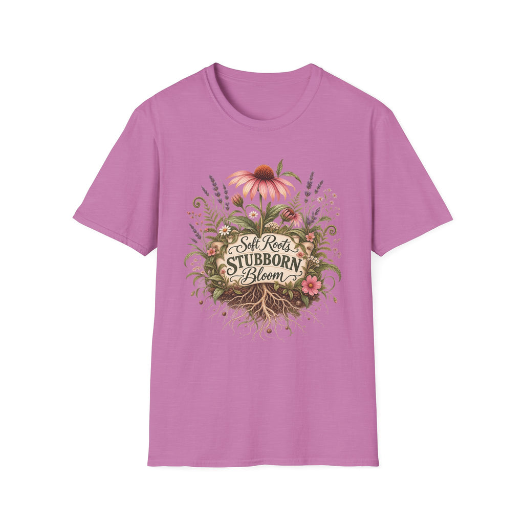 Soft Roots Stubborn Bloom Emblem C1 T-Shirt