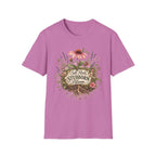 Soft Roots Stubborn Bloom Emblem C1 T-Shirt