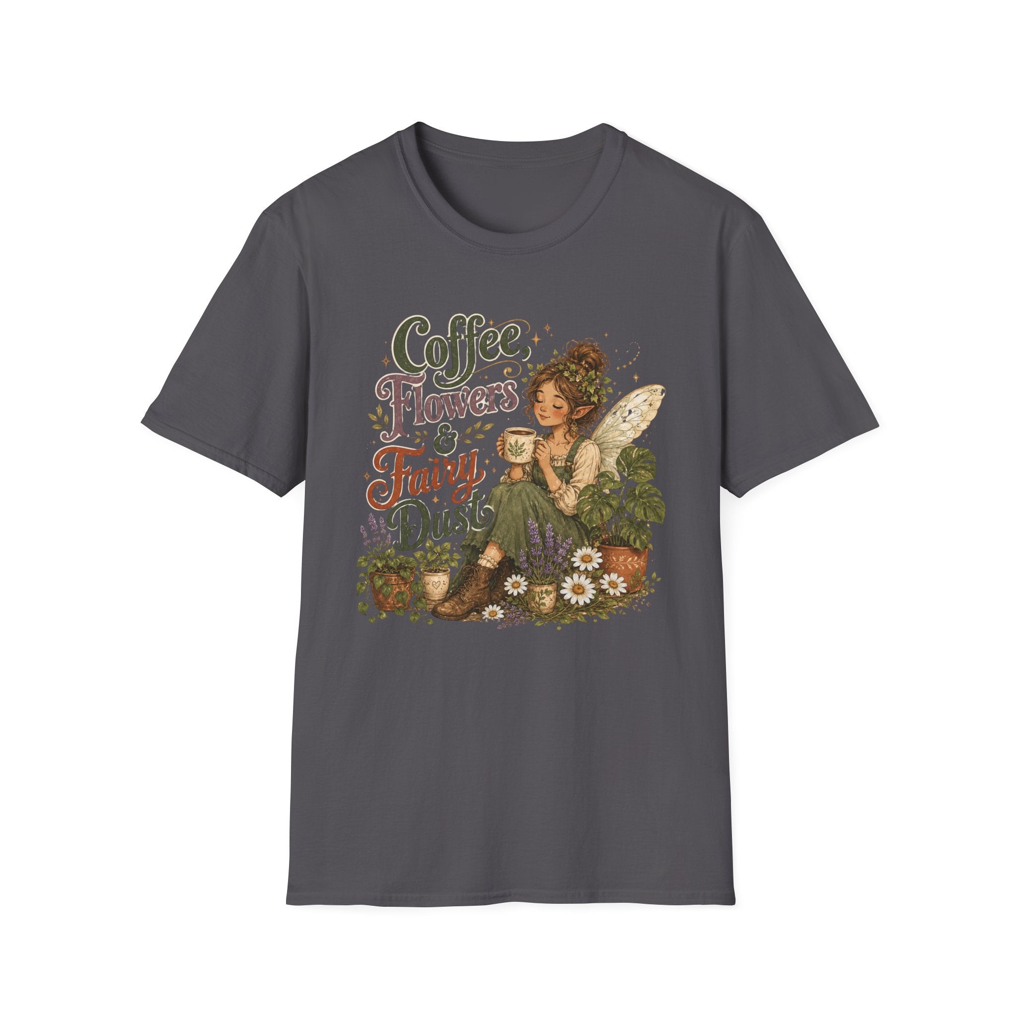 Coffee, Flowers & Fairy Dust C1 T-Shirt