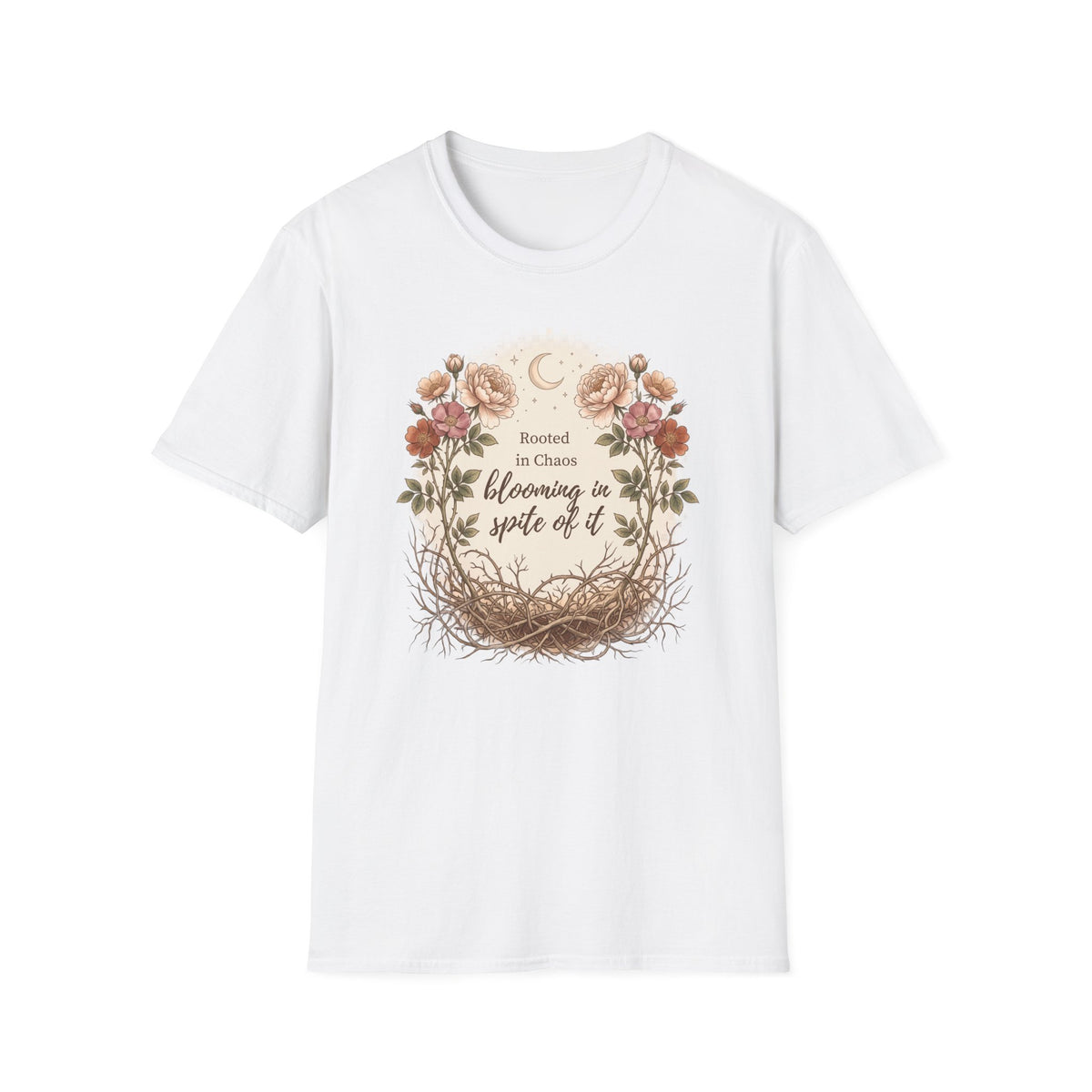 Rooted in Chaos Blooming Onward CL1G1 T-Shirt