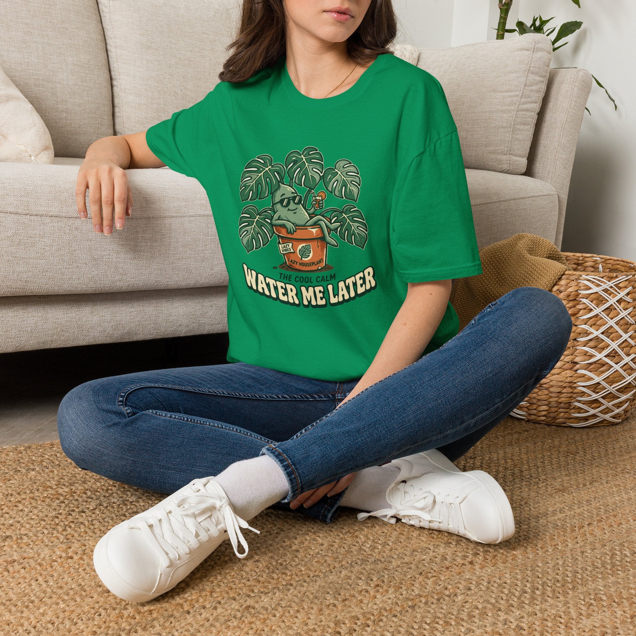 Water Me Later Lazy Houseplant G1 T-Shirt