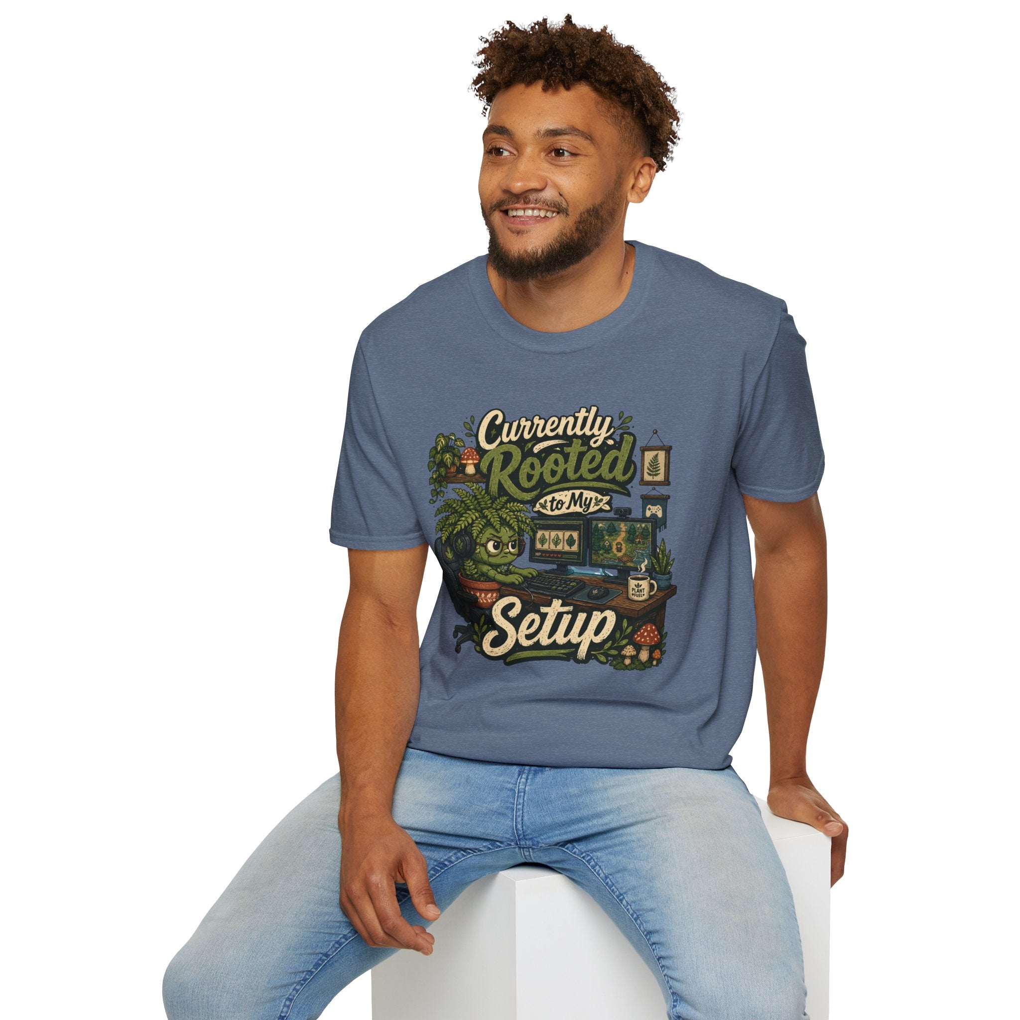 Currently Rooted to My Setup C1 T-Shirt