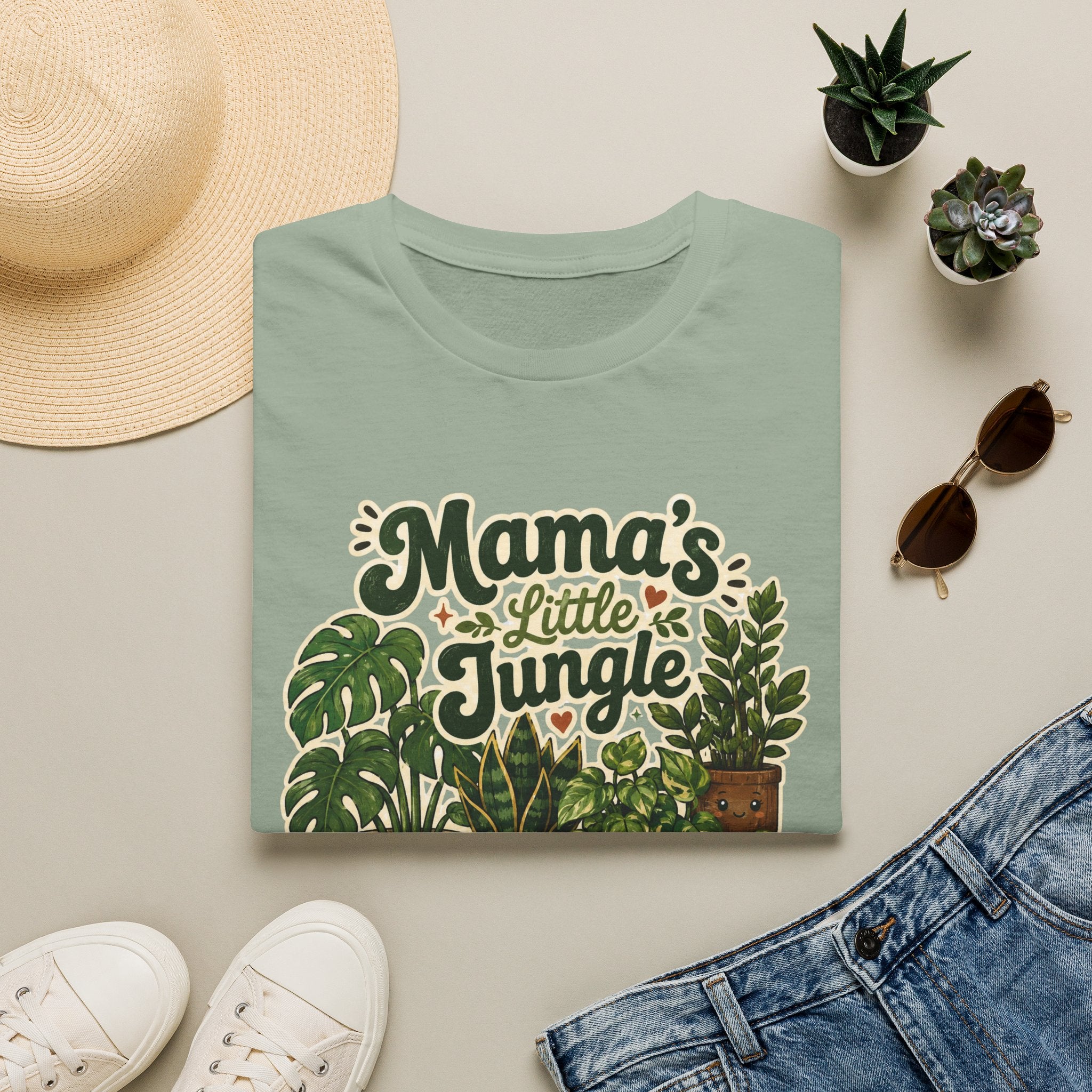 Mama Little Jungle C2 T-Shirt