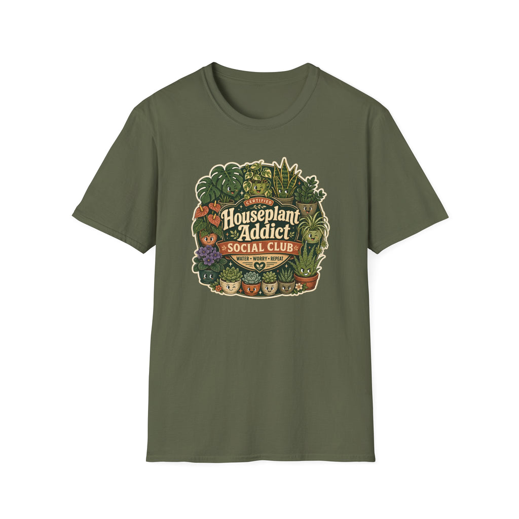 Houseplant Addict Social Club C1 T-Shirt