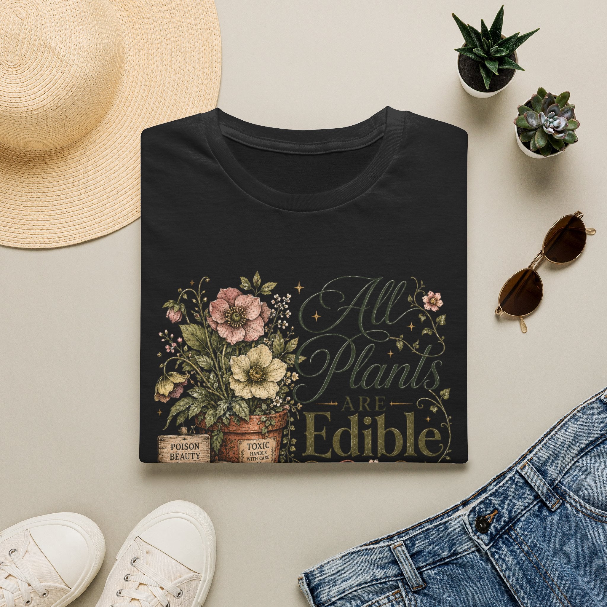 All Plants are Edible Some only Once C3 T-Shirt
