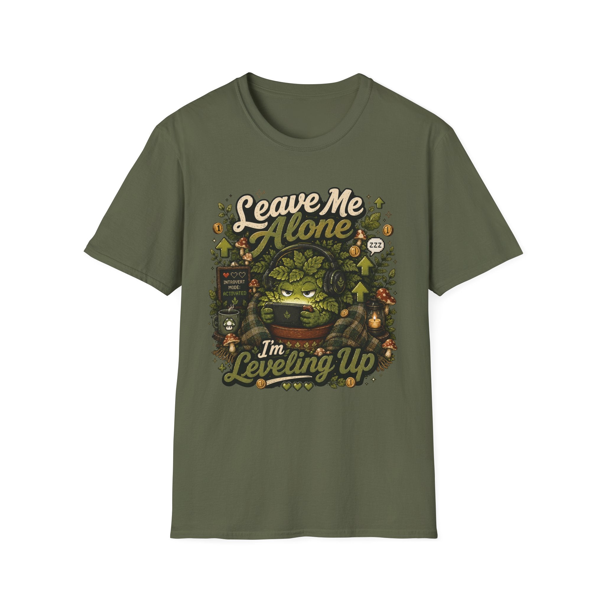 Leave Me Alone I’m Leveling Up C1 T-Shirt