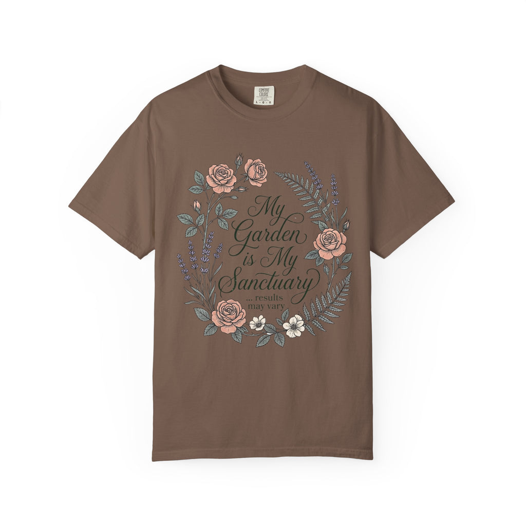 My Garden is My Sanctuary - Premium T-Shirt