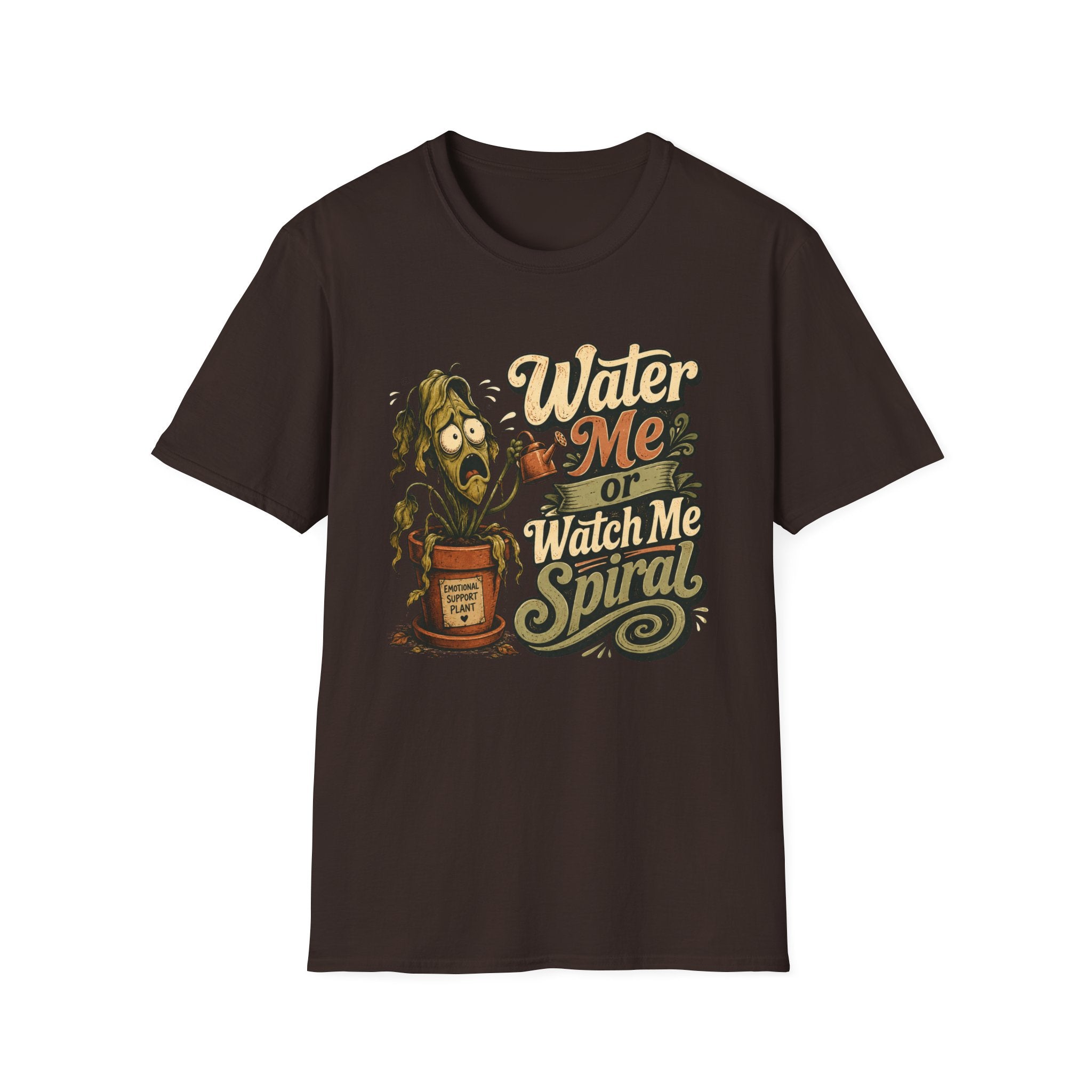 Water Me or Watch Me Spiral C1 T-Shirt