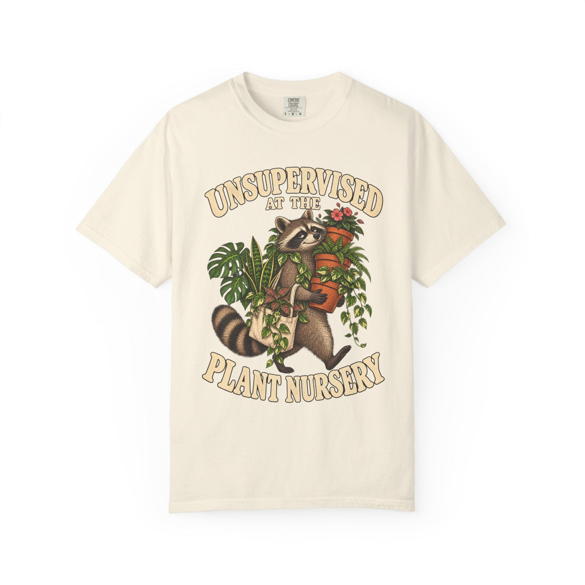 Unsupervised At the Plant Nursery - Premium T-Shirt