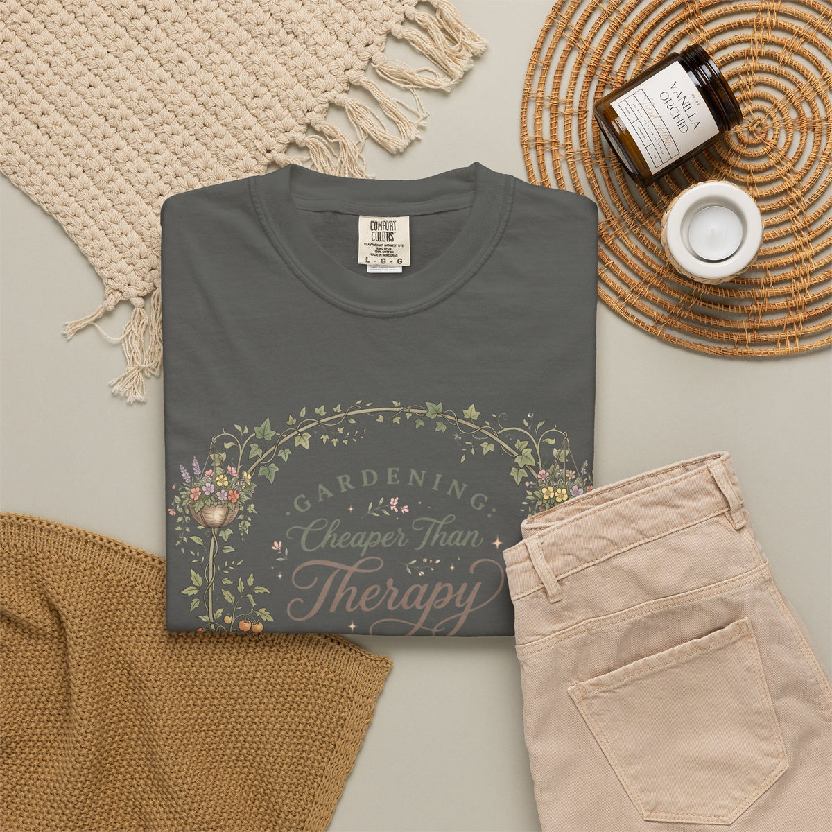Gardening: Cheaper than Therapy Premium T-Shirt