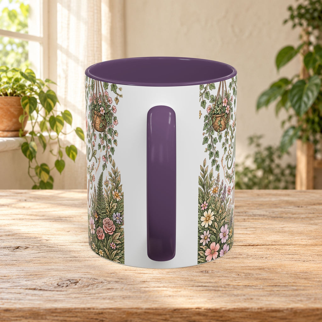 Medicine For The Soul Floral Coffee Mug (11oz or 15oz)