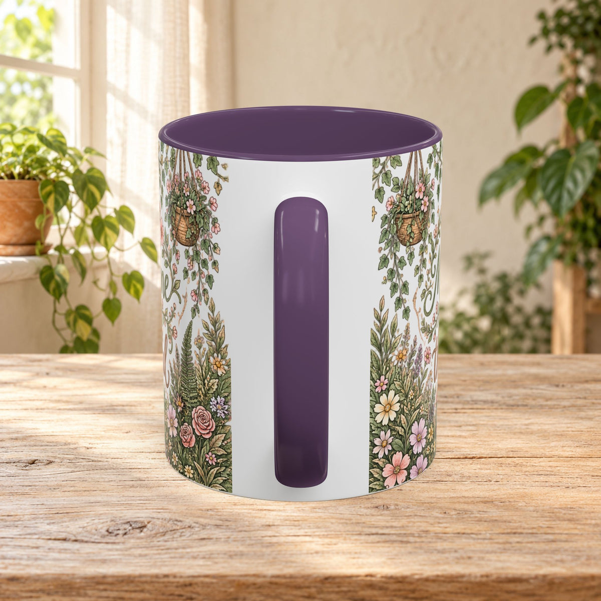 Medicine For The Soul Floral Coffee Mug (11oz or 15oz)