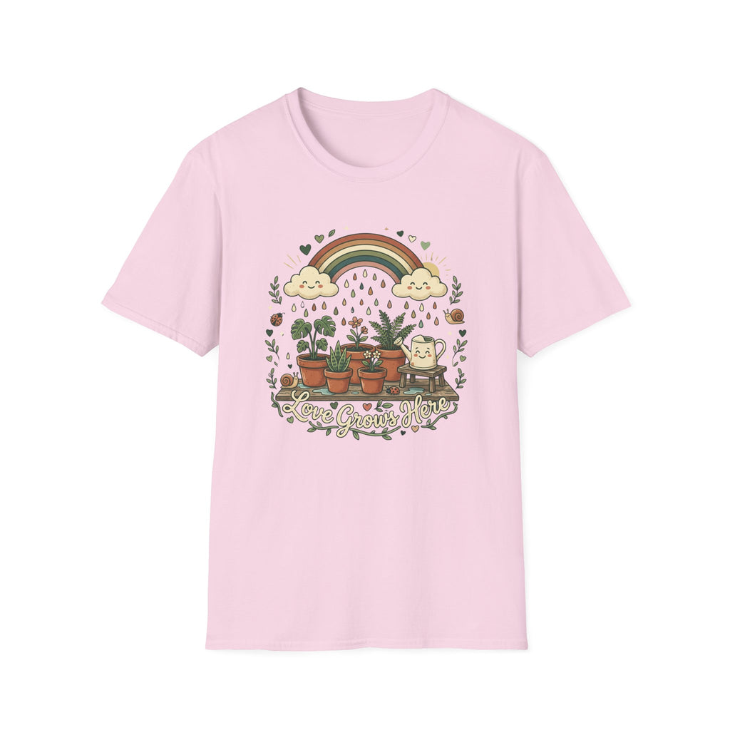 Rainbow Rain Love Grow Here G1 T-Shirt