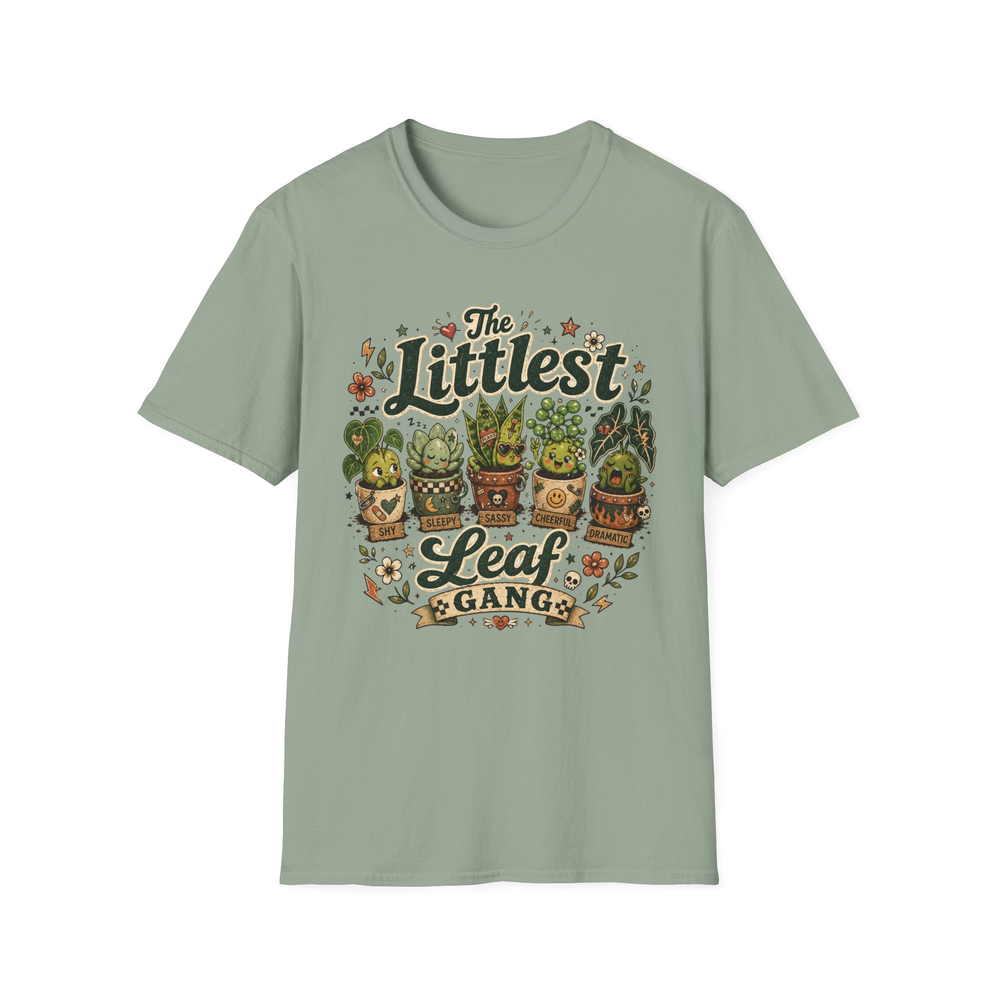 The Littlest Leaf Punky Gang C2 T-Shirt