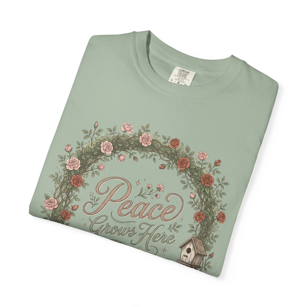 Peace Grows Here Premium T-Shirt