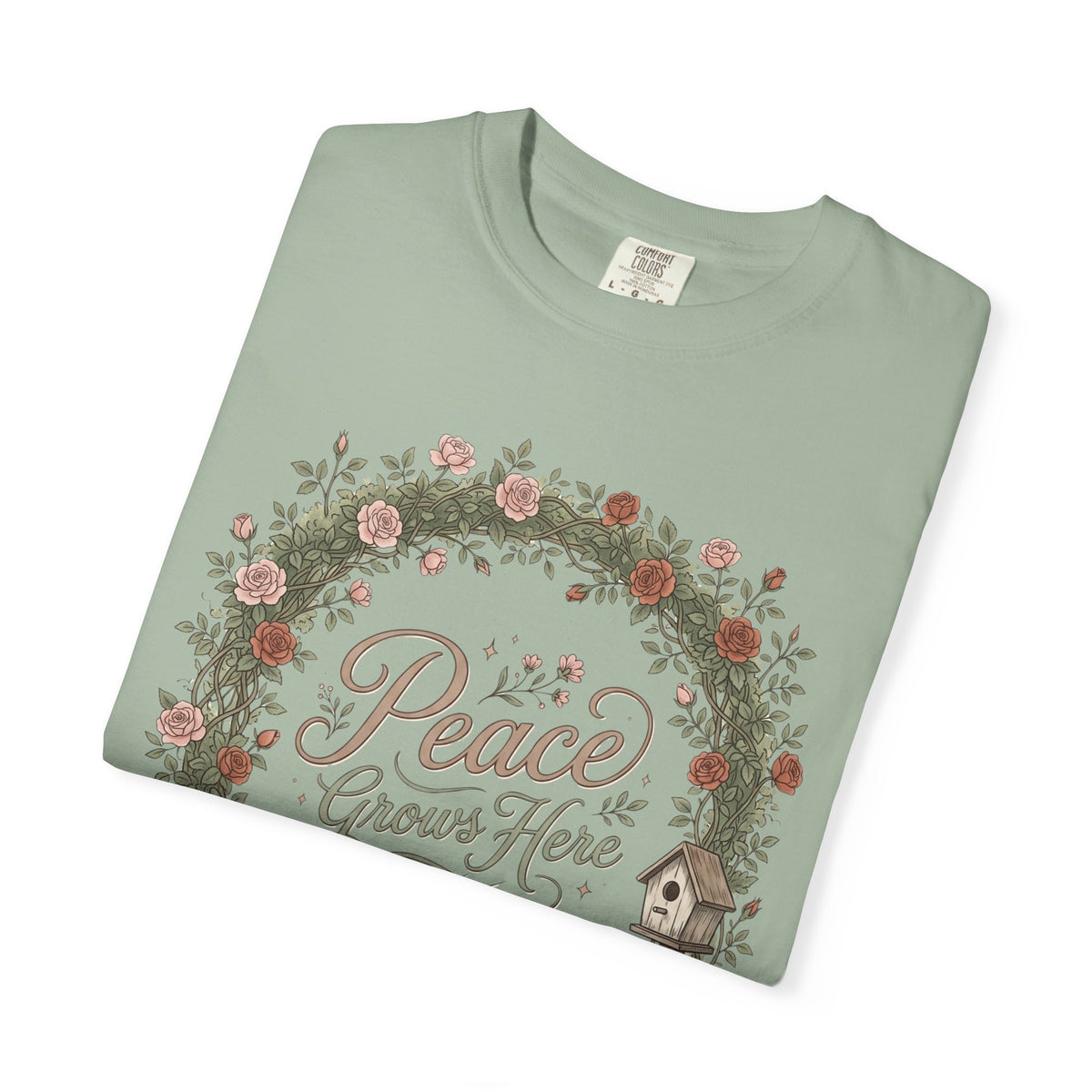 Peace Grows Here Premium T-Shirt