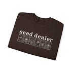 Seed Dealer Crewneck Sweatshirt – Botanical Seed Packet Graphic