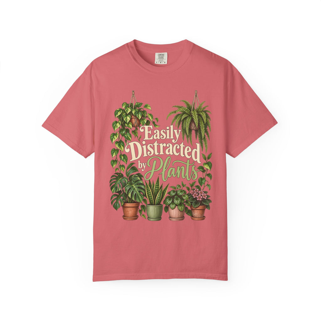 Easily Distracted by Plants - Premium T-Shirt