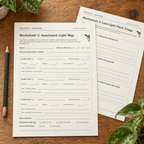 Low-Light Survivors: The Apartment Jungle Blueprint PDF (Digital Download Printable-No shipping)