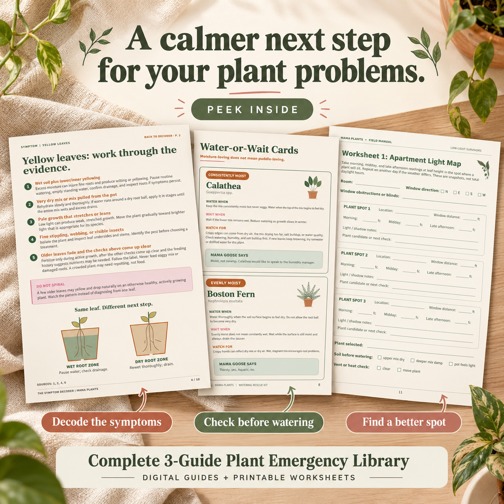 Complete 3-Guide Plant Emergency Library (Digital Download Ebook-No shipping)